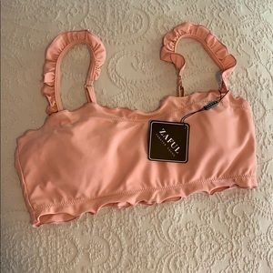 Zaful pink high waisted bikini